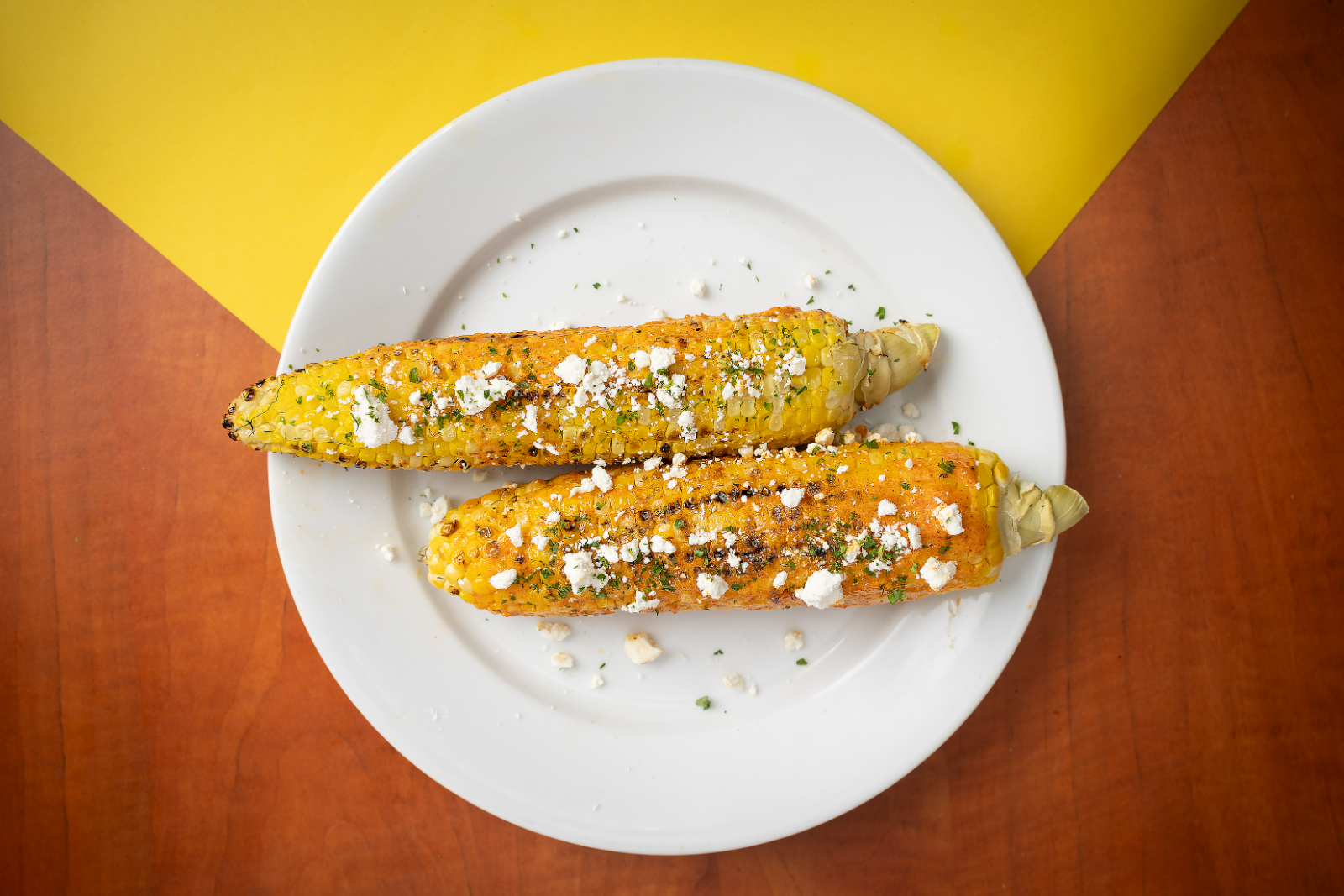 Charred Street Corn
